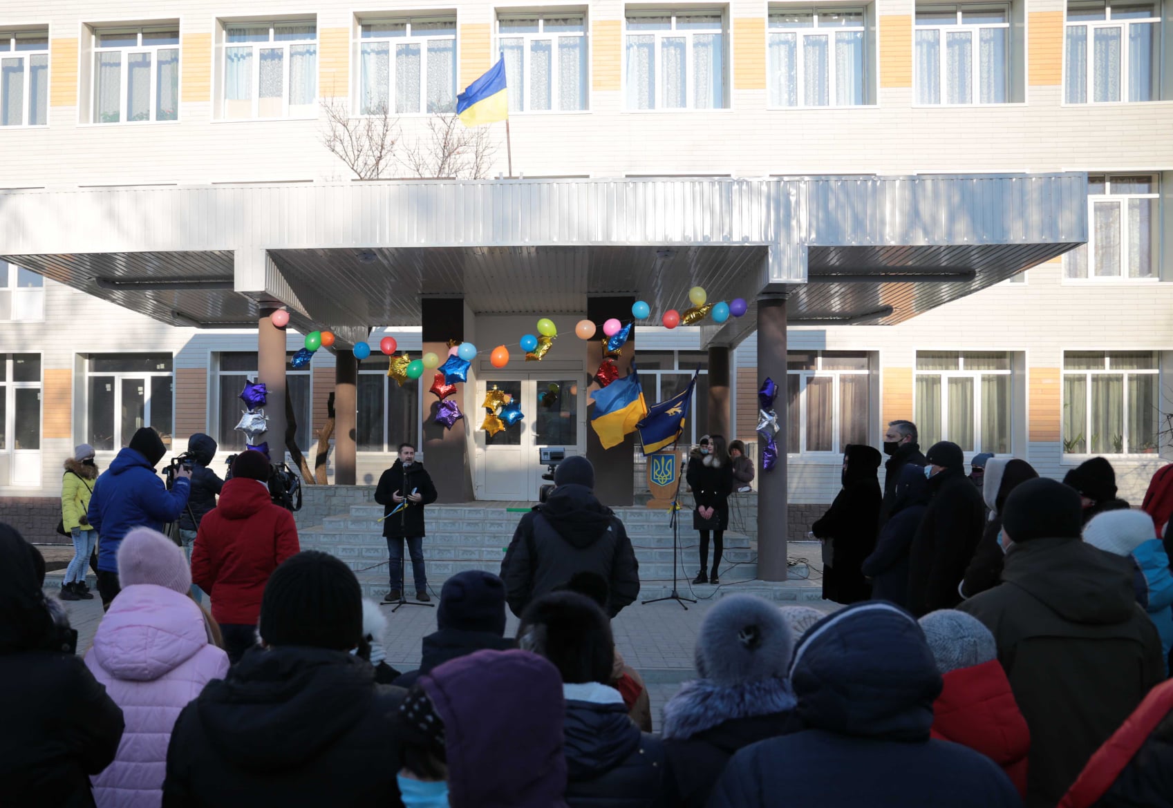 В Северодонецке торжественно открыли школу, отремонтированную в рамках проекта "Большая стройка"