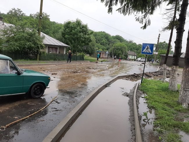 Черновицкая, непогода