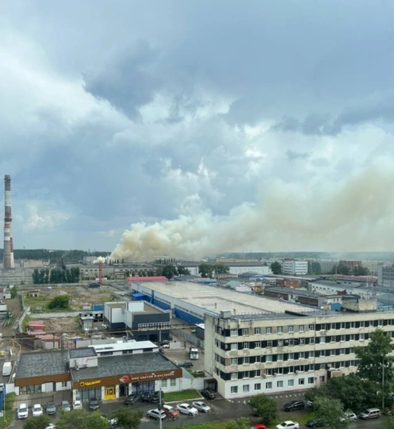 Екатеринбург, пожар 